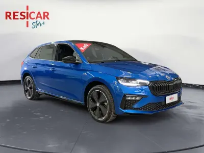 Usata Skoda Scala Monte Carlo 116 CV (85 kW) 2024 Blu race metallizzato Utilitaria