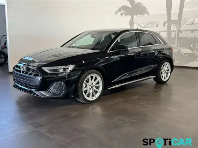 Usata Audi A3 Sportback S-Line 150 CV (110 kW) 2025 Nero Utilitaria