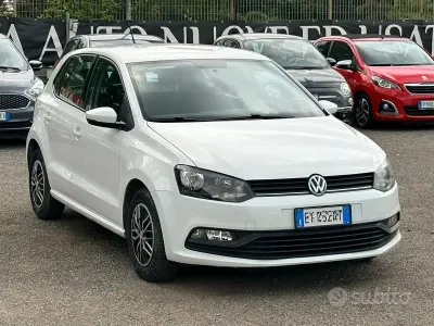 Usata VW Polo 75 CV (55 kW) 2015 Bianco Berlina