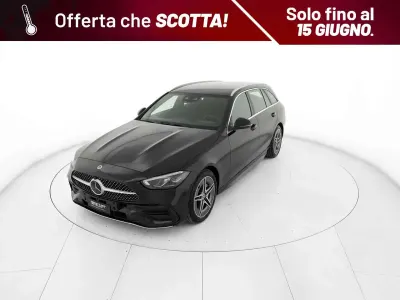 Usata Mercedes C300e Advanced Plus 265 CV (194 kW) 2025 Nero Station wagon