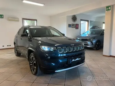 Usata Jeep Compass Limited 131 CV (96 kW) 2021 Blu SUV