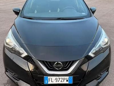 Usata Nissan Micra Acenta 90 CV (66 kW) 2017 Nero Utilitaria