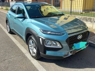 Usata Hyundai Kona Xpossible 120 CV (88 kW) 2019 Blu/azzurro SUV