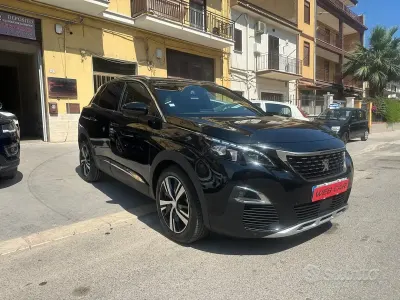 Usata Peugeot 3008 GT-line 131 CV (96 kW) 2019 Nero SUV
