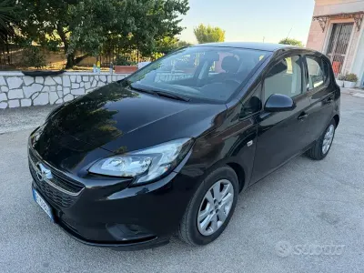 Usata Opel Corsa Edition 75 CV (55 kW) 2015 Nero Utilitaria