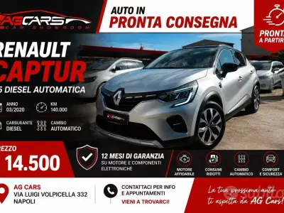 Usata Renault Captur Zen 116 CV (85 kW) 2020 Grigio SUV