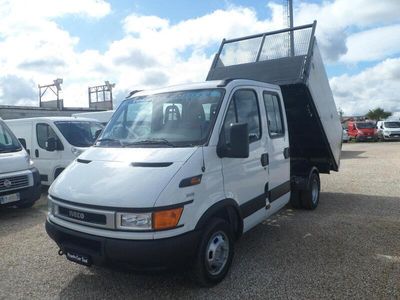 usata Iveco Daily 35c9 doppia cabina ribaltabile trilaterale