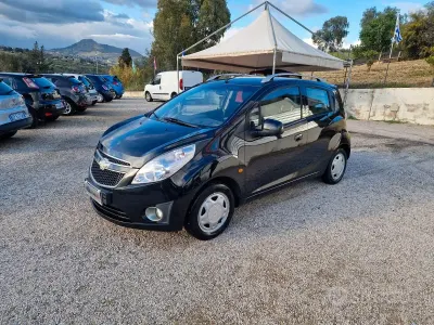 Usata Chevrolet Spark LS 68 CV (50 kW) 2011 Nero Utilitaria