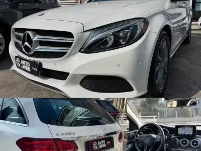 Usata Mercedes C220 170 CV (125 kW) 2016 Bianco Station wagon