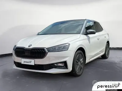 Usata Skoda Fabia Style 80 CV (58 kW) 2024 Bianco/ tetto grigio scuro Utilitaria