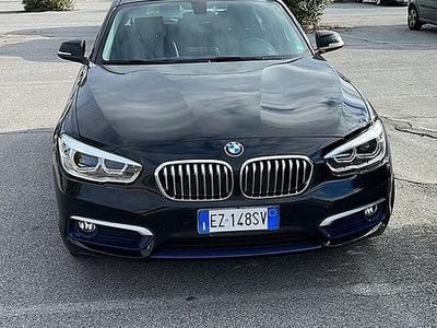 Usata BMW 116 2015 Blu Utilitaria
