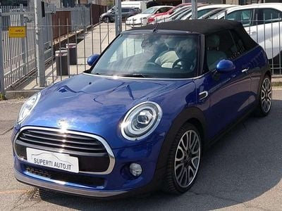 Usata Mini Cooper D Cabriolet 116 CV (85 kW) 2019 Blu/azzurro Cabrio