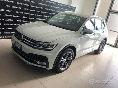 Usata VW Tiguan Executive 240 CV (176 kW) 2017 Bianco SUV