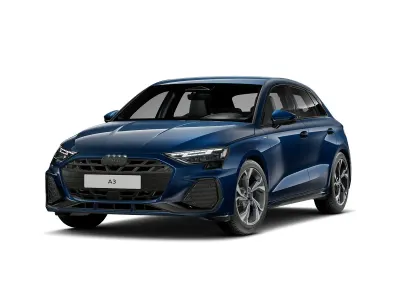 Nuova Audi A3 S-Line 150 CV (110 kW) 2026 Blu ascari metallizzato Berlina