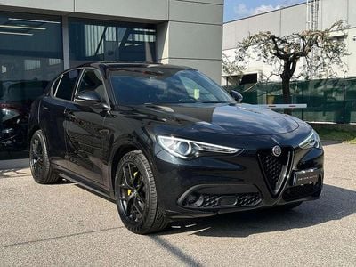 Usata Alfa Romeo Stelvio Veloce 209 CV (153 kW) 2021 Nero vulcano metallizzato SUV