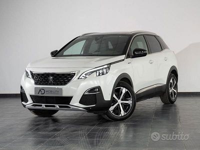 Usata Peugeot 3008 GT-line 130 CV (95 kW) 2019 Bianco SUV