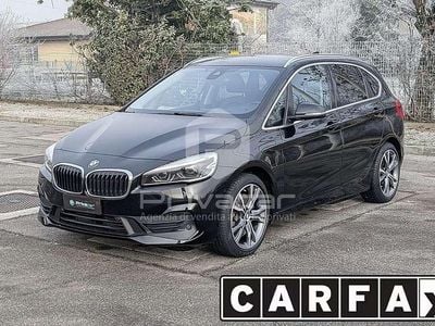 Usata BMW 225 Active Tourer Advantage 136 CV (100 kW) 2020 Nero Monovolume