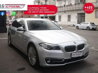 Usata BMW 525 Luxury Line 218 CV (160 kW) 2014 Argento Station wagon
