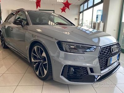 Usata Audi RS4 Comfort 450 CV (330 kW) 2018 Grigio Station wagon