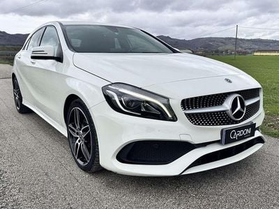 Usata Mercedes A180 Premium 109 CV (80 kW) 2018 Bianco Berlina