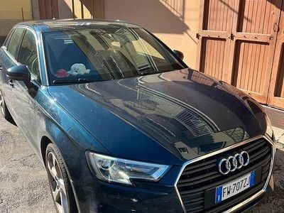 Usata Audi A3 Sport 150 CV (110 kW) 2019 Blu Berlina