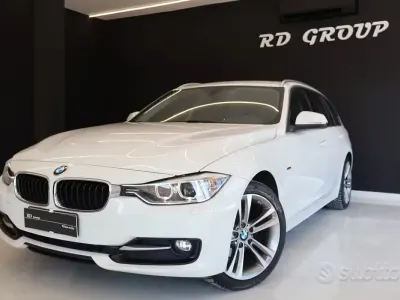 Usata BMW 318 Sport Line 143 CV (105 kW) 2014 Bianco Station wagon