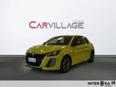 Begagnad Peugeot 208 Active 100 HK (73 kW) 2024 Gul Halvkombi