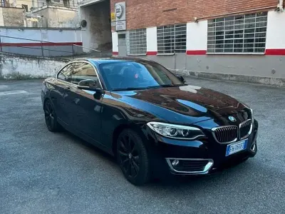 Usata BMW 218 Luxury Line 150 CV (110 kW) 2017 Nero Coupé