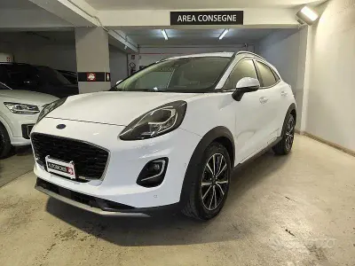 Usata Ford Puma Titanium 120 CV (88 kW) 2021 Bianco SUV