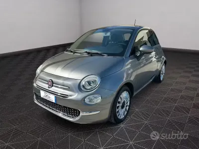 Käytetty Fiat 500 Lounge 69 HP (50 kW) 2017 Harmaa Sedan