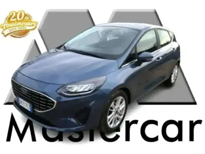 Usata Ford Fiesta Titanium 125 CV (91 kW) 2022 Blu/azzurro Utilitaria