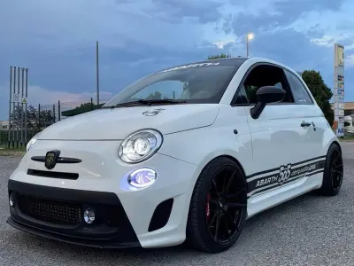 Usata Abarth 500 135 CV (99 kW) 2008 Bianco Utilitaria