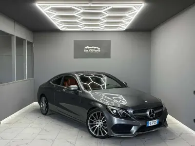 Gebraucht Mercedes C220 Premium Plus 170 PS (125 kW) 2017 Silber Coupé