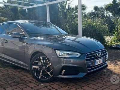 Usata Audi A5 190 CV (139 kW) 2018 Grigio Coupé
