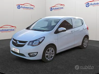 Usata Opel Karl Cosmo 75 CV (55 kW) 2016 Bianco Utilitaria