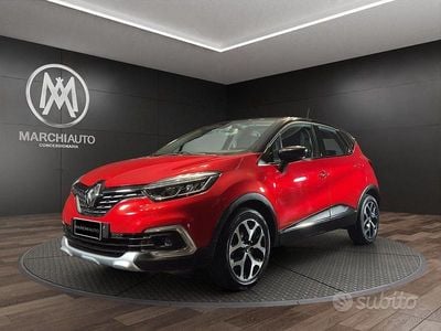 Usata Renault Captur Intens 110 CV (80 kW) 2018 Rosso SUV
