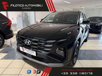 Nuova Hyundai Tucson 136 CV (100 kW) 2025 Nero SUV
