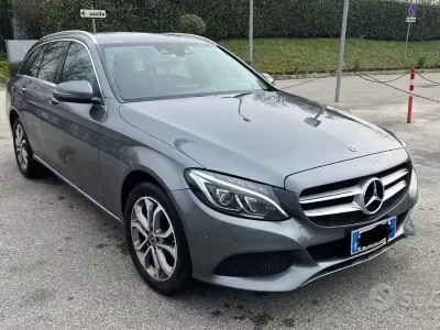 Usata Mercedes C220 170 CV (125 kW) 2017 Grigio Station wagon
