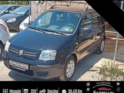 Usata Fiat Panda Dynamic 69 CV (50 kW) 2012 Nero Utilitaria