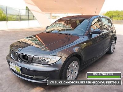 Usata BMW 118 Efficient Dynamics 143 CV (105 kW) 2007 Grigio Utilitaria