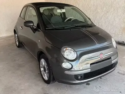 Usata Fiat 500C Lounge 69 CV (50 kW) 2012 Grigio Cabrio