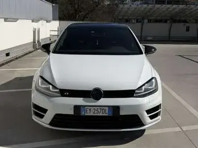 Usata VW Golf VII R 300 CV (220 kW) 2015 Bianco Berlina