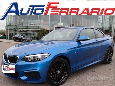Usata BMW 218 M Sport 135 CV (99 kW) 2018 Blu Coupé