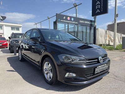 Usata VW Polo Comfortline 95 CV (69 kW) 2018 Nero Utilitaria