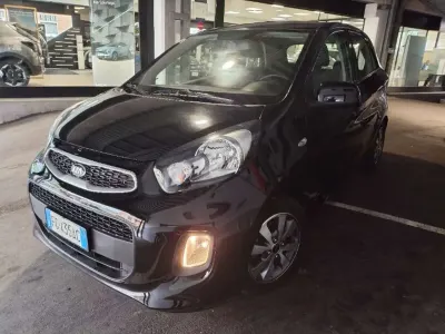 Używany Kia Picanto Active 65 KM (47 kW) 2017 Czarny Hatchback