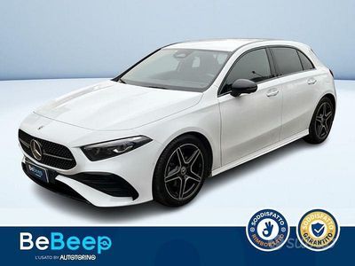Usata Mercedes A180 Advanced Plus 136 CV (100 kW) 2023 Bianco pastello Berlina