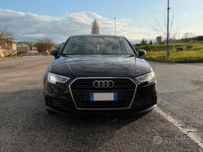Usata Audi A3 116 CV (85 kW) 2017 Nero Berlina
