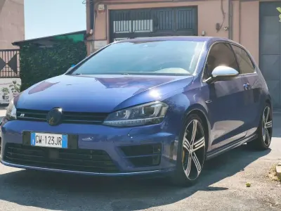 Usata VW Golf VII R 300 CV (220 kW) 2015 Blu/azzurro Berlina