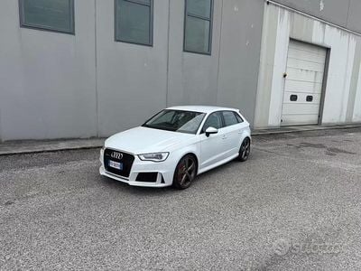 Usata Audi RS3 367 CV (269 kW) 2016 Bianco Berlina