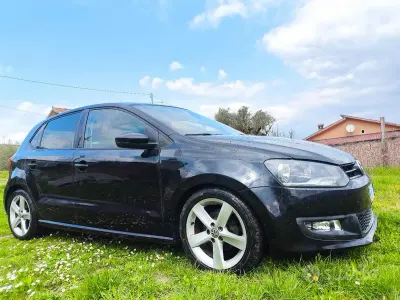 Usata VW Polo 90 CV (66 kW) 2012 Nero Utilitaria